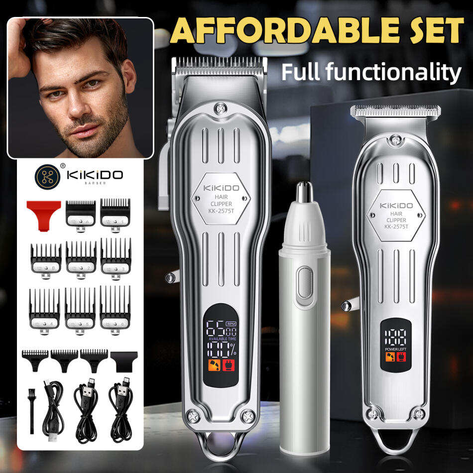 Men'S Grooming Scissors - 3'ü 1 Arada Profesyonel Saç Kesme