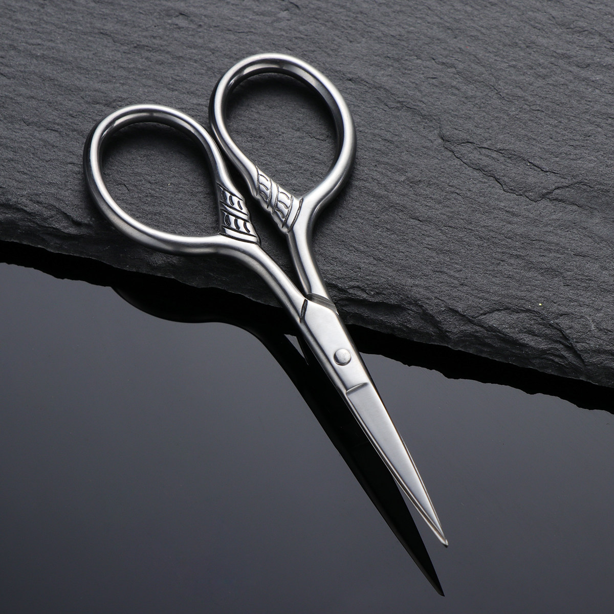 Men'S Grooming Mirror - Paslanmaz Çelik Sakal Kesme Makası Erkekler