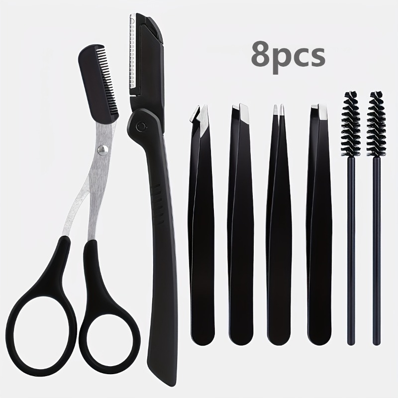 8 Parça Paslanmaz Çelik Kaş Ba - Mens Grooming Kit Bag incelemesi ve fiyatı