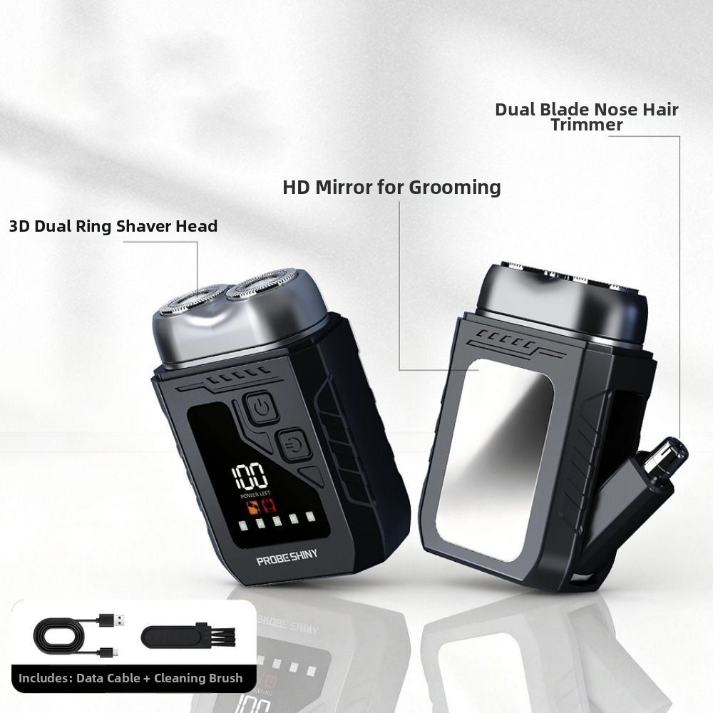 2'si 1 Arada Mini Elektrikli T - Men'S Grooming Mirror incelemesi ve fiyatı