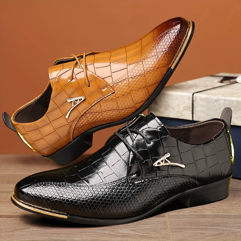 Moda PU Deri Ayakkabı Erkek İş - Men'S Grooming Room incelemesi ve fiyatı