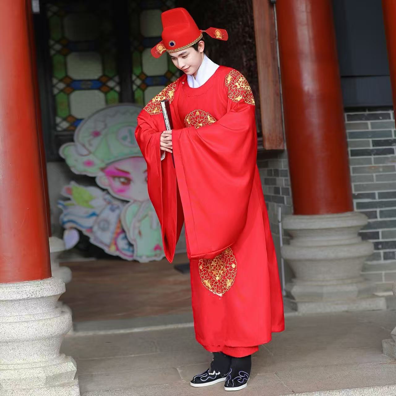 Erkekler için Kırmızı Hanfu, G - Men'S Grooming For Wedding incelemesi ve fiyatı